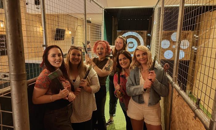 Hen Party at Johnny Throws Llandudno